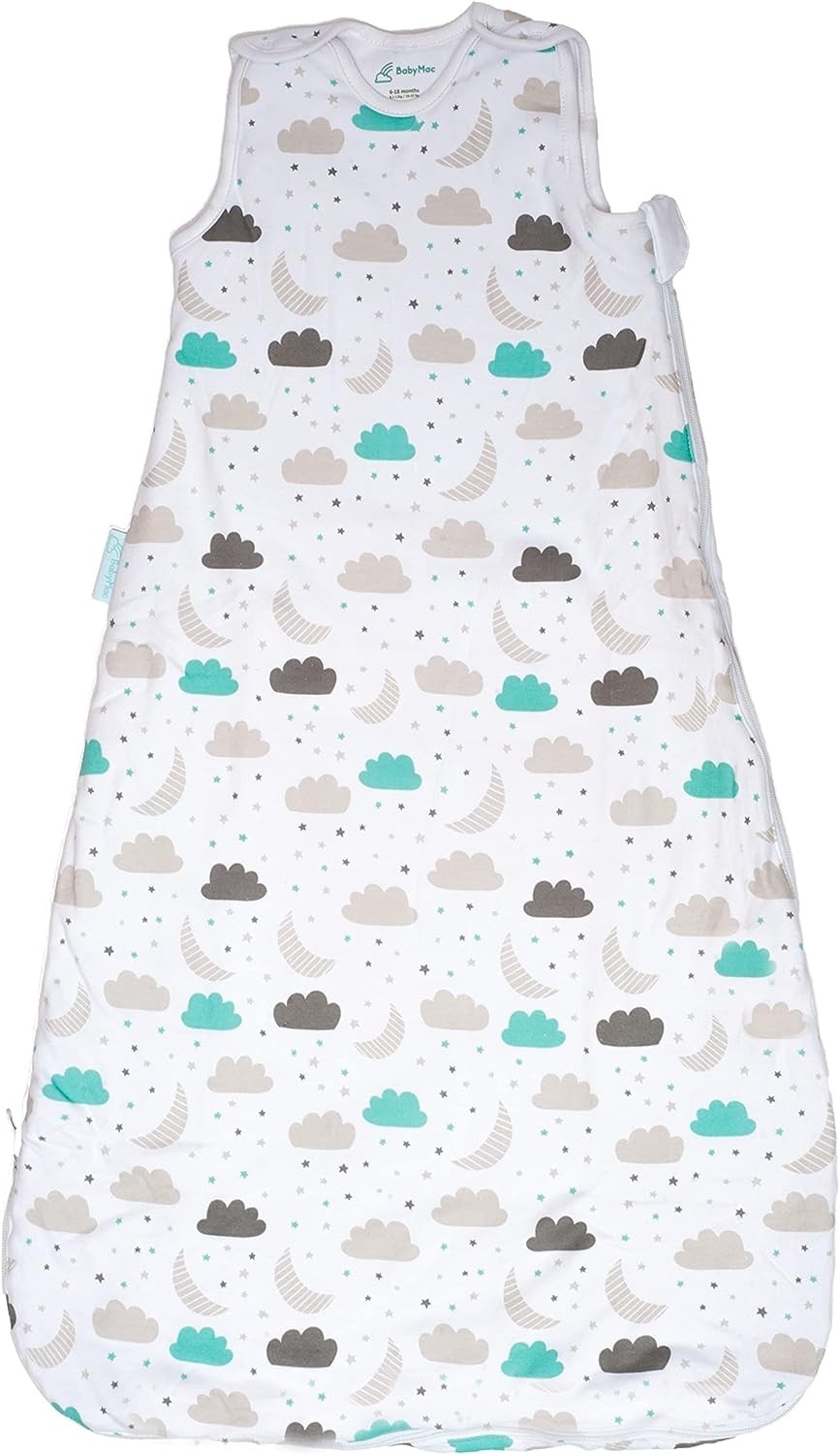 BabyMac organic cotton baby sleeping bag Clouds 